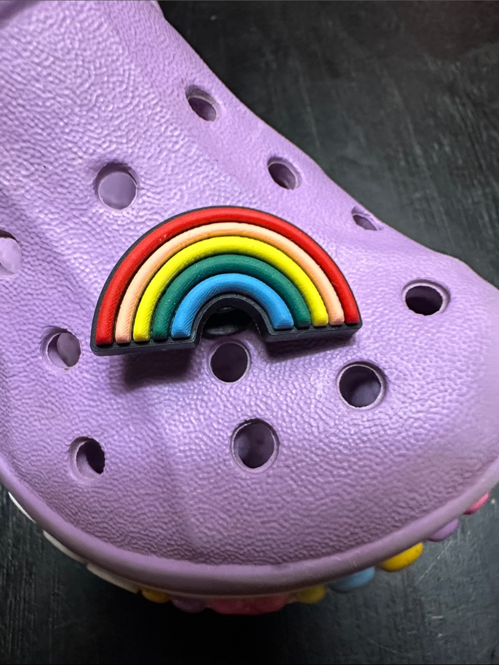 Rainbow Jibbitz Charm